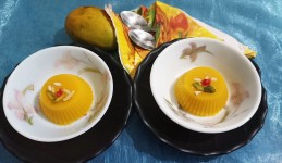 Bhapa Aam  Doi or Steamed Mango Yogurt Recipe